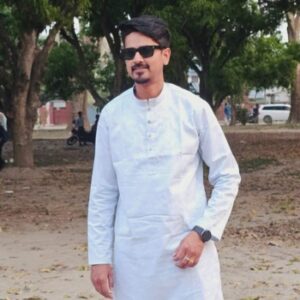 white stylish panjabi